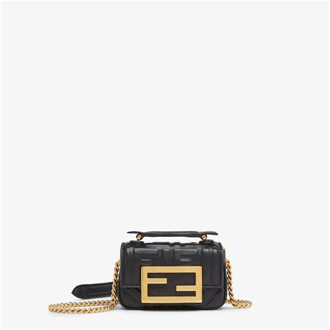 nano baguette chain fendi|Fendi nano baguette bag.